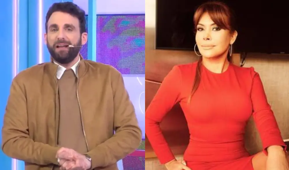 Rodrigo González se vuelve a enfrentar a la 'Urraca'. Foto: composición LR/ capturas de Willax/ Magaly Medina/ Instagram