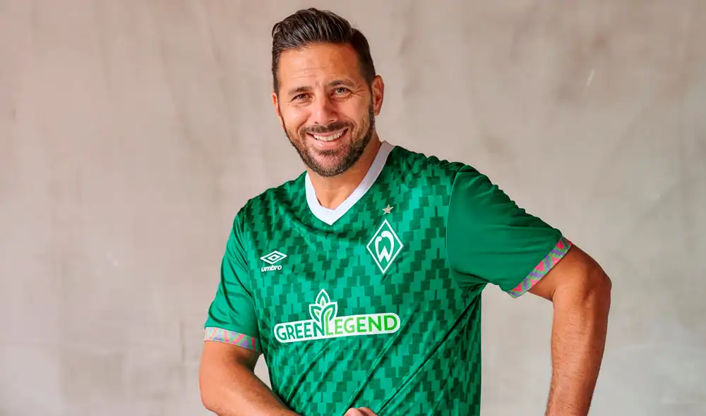 Claudio Pizarro jugará su último partido con la camiseta de los lagartos. Foto: Werder Bremen Claudio Pizarro jugará su último partido con la camiseta de los lagartos. Foto: Werder Bremen