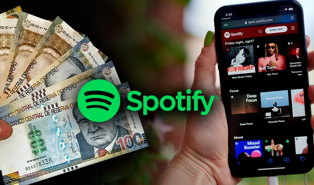 Spotify permite que los artistas moneticen con su contenido musical. Foto: composición LR/ Andina/Musicapod