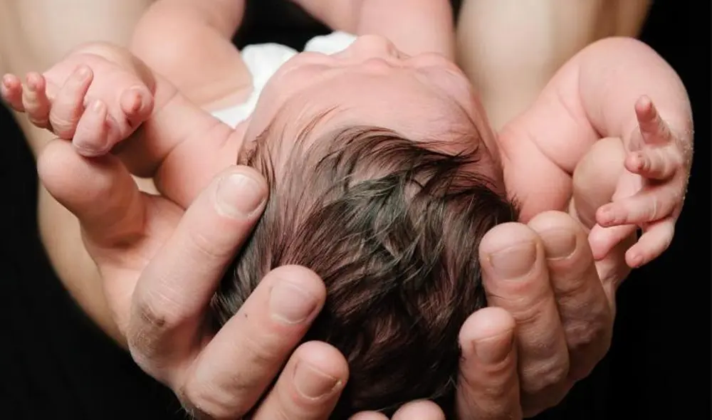 ¿Se puede presionar la mollera o fontanela de un bebé?: Foto: ABC ¿Se puede presionar la mollera o fontanela de un bebé?: Foto: ABC