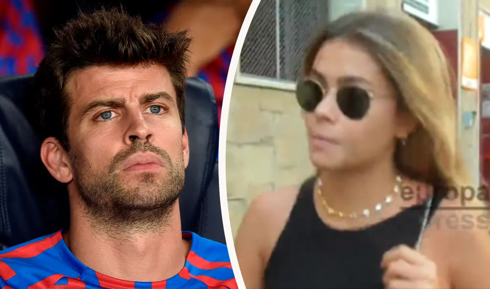 Clara Chía Martí dejó en el aire si fue la causante de la separación entre Gerard Piqué y Shakira. Foto: composición/AFP