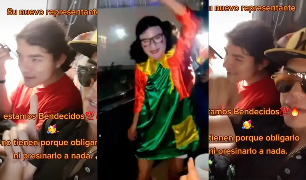 La Chilindrina Huachana declaró que no sabía la cantidad de dinero que le estaban pagando. Foto: composición LR / TikTok / @johaneltigre