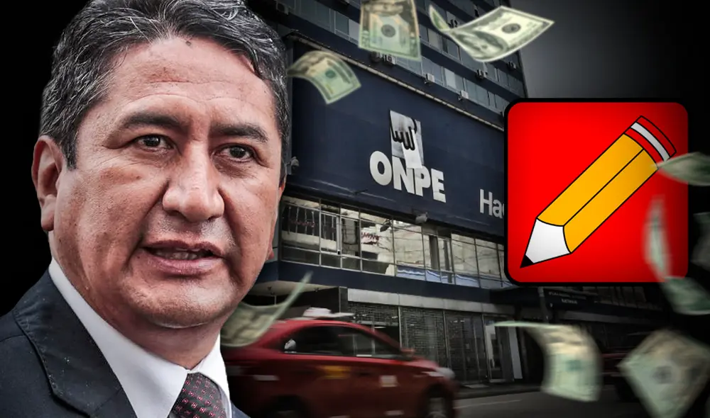 Partido que llevó a Pedro Castillo al poder financia un sueldo de S/ 12.500 para Vladimir Cerrón con dinero entregado por el ONPE. Foto: diseño de Fabrizio Oviedo / La República Partido que llevó a Pedro Castillo al poder financia un sueldo de S/ 12.500 para Vladimir Cerrón con dinero entregado por el ONPE. Foto: diseño de Fabrizio Oviedo / La República