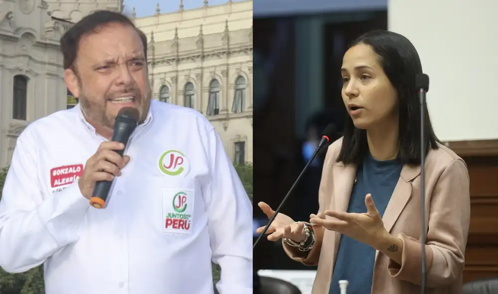 La parlamentaria pertenece a la bancada de Juntos por el Perú. Foto: Composición LR/Archivo