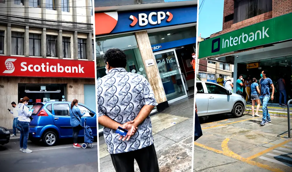 BCP, Scotiabank e Interbank tienen opciones de cuentas de ahorros sin cobro de mantenimiento. Foto: composición LR/Rodolfo Contreras/La República