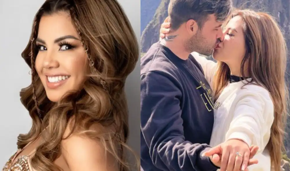 La cantante de cumbia anunció su compromiso con Kevin Flores en mayo. Foto: composición LR/ Estrella Torres/ Instagram