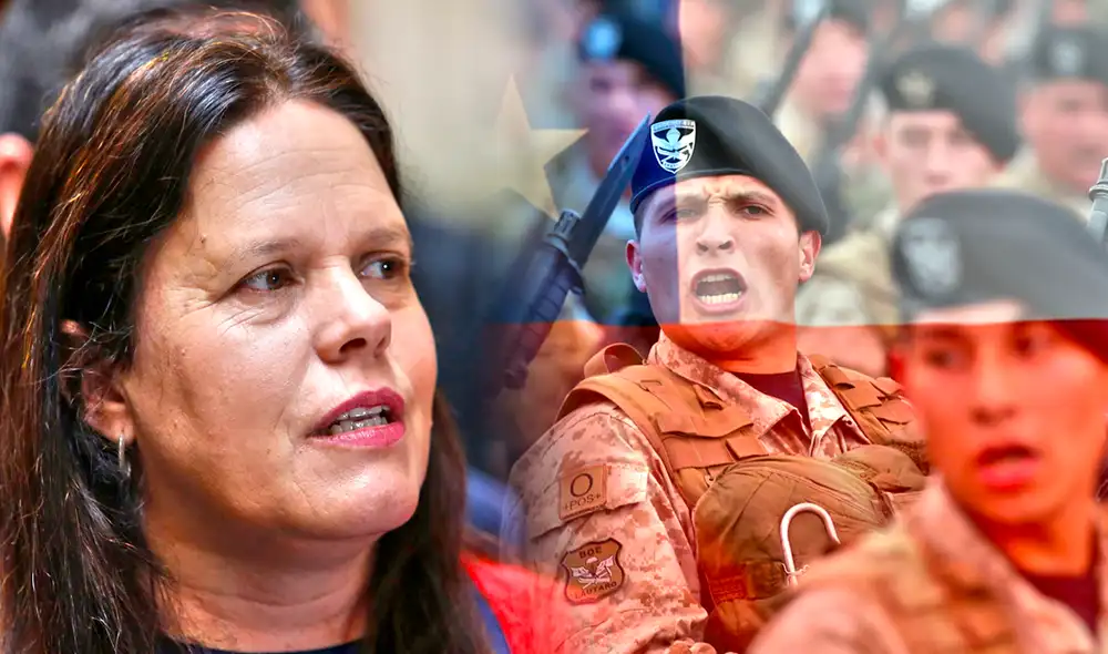 La titular de Defensa se encontraba participando en la Asamblea de la ONU que se desarrolla en Nueva York, Estados Unidos. Foto: composición LR/AFP La titular de Defensa se encontraba participando en la Asamblea de la ONU que se desarrolla en Nueva York, Estados Unidos. Foto: composición LR/AFP