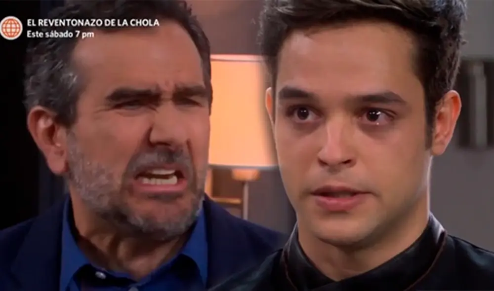 Diego Montalbán dijo que su hijo le rompió el corazón con su engaño. Foto: composición/captura América TV