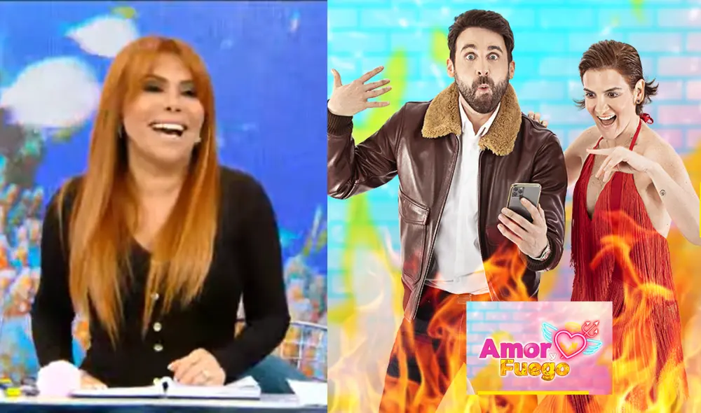 Magaly celebra que "Los Picapiedra" lideren el rating nacional a las 2:00 p.m. Foto: Composición LR / Captura de ATV / Difusión