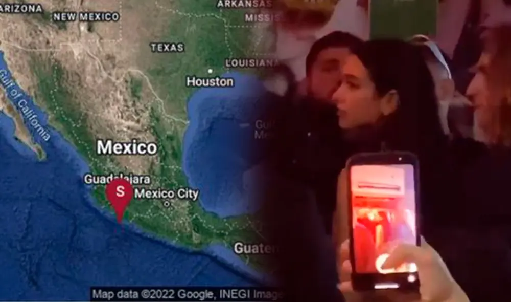 Dua Lipa vivió temblor en discoteca tras concierto. Video: captura/Twitter