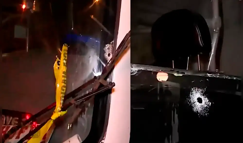 Las cámaras de seguridad captaron el momento del atentado. Foto: composición LR/América TV Las cámaras de seguridad captaron el momento del atentado. Foto: composición LR/América TV