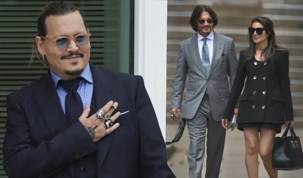 Johnny Depp estaría saliendo con su abogada Joelle Rich, según información de TMZ. Foto: composición LR/AFP