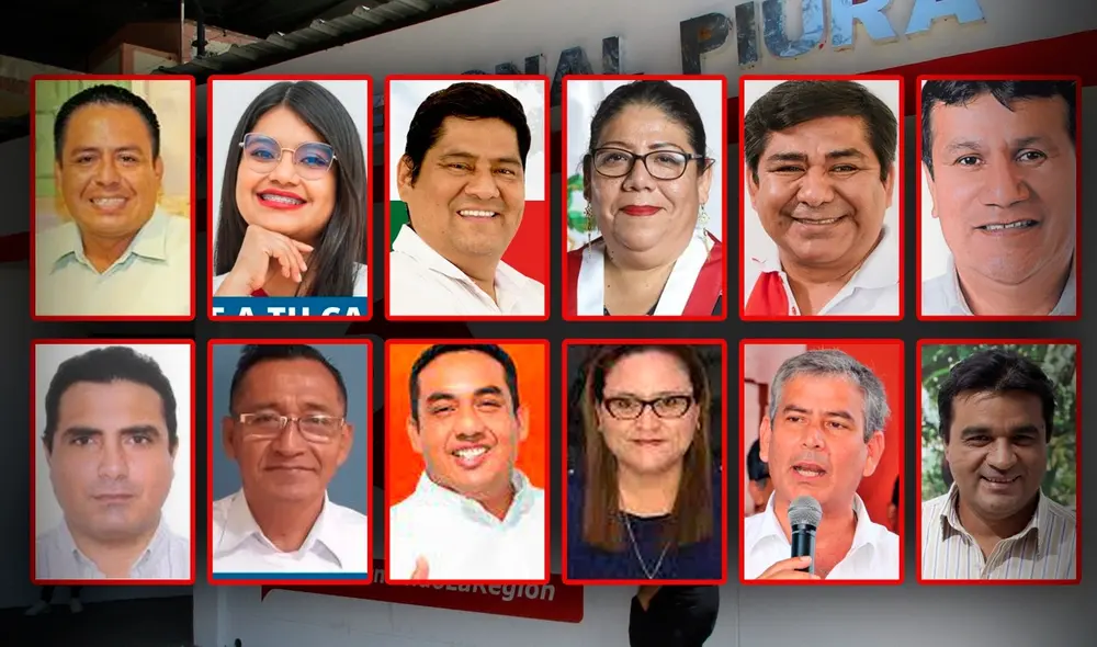 Doce candidatos aspiran a convertirse en la máxima autoridad de la región Piura. Foto: Composición La República Doce candidatos aspiran a convertirse en la máxima autoridad de la región Piura. Foto: Composición La República