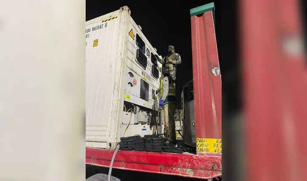 La droga iba a ser llevada vía marítima a mercados internacionales. Foto: PNP