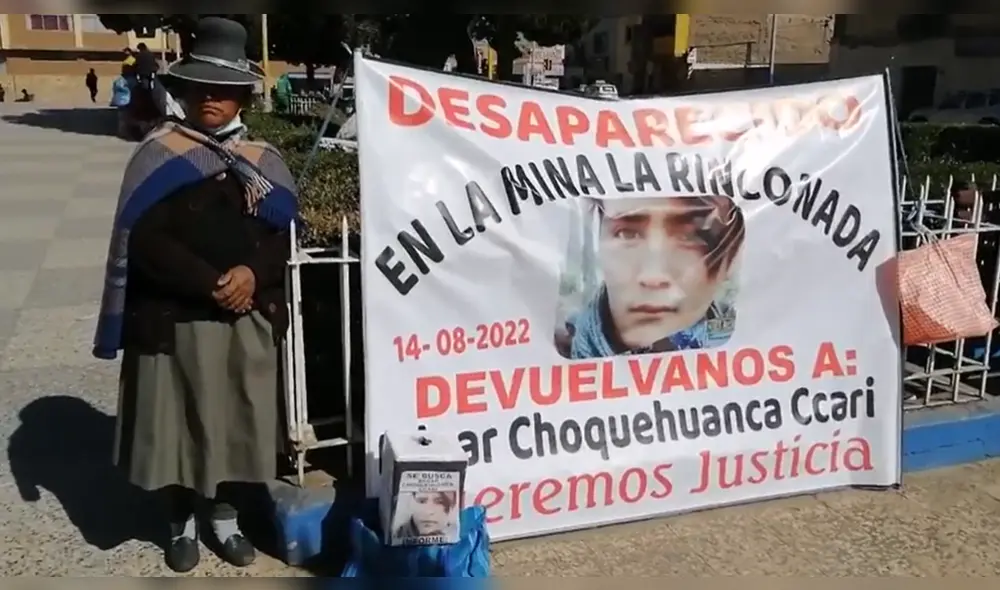 Madre del joven desaparecido hace más de un mes. Foto: Captura de video/Fama Tv