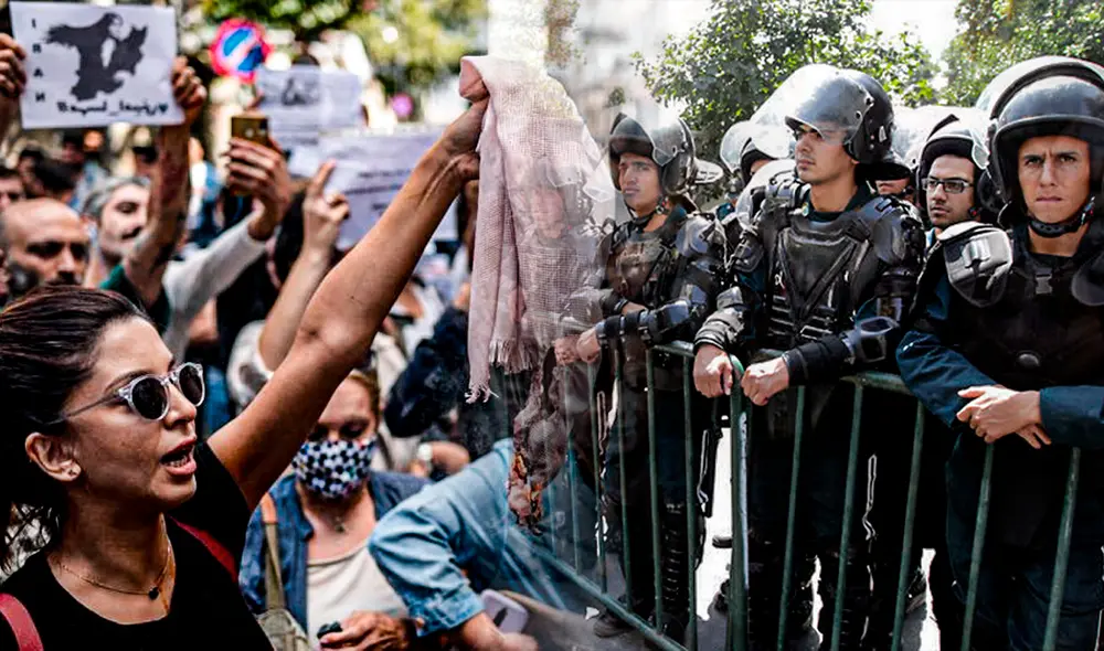 La 'policía de la moral' es conocida como Gasht-e Ershad. Foto: Jazmin Ceras/Composición LR