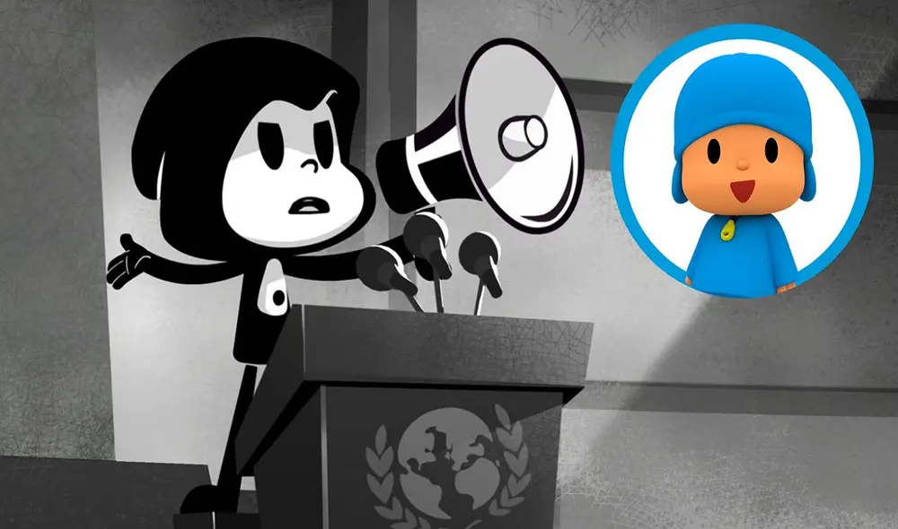 Muchoyó, lejos de la imagen colorida de Pocoyó, es la nueva imagen de una iniciativa que busca darle voz a la infancia del mundo. Foto: composición LR/YouTube/ NG featuring SFDK. Muchoyó, lejos de la imagen colorida de Pocoyó, es la nueva imagen de una iniciativa que busca darle voz a la infancia del mundo. Foto: composición LR/YouTube/ NG featuring SFDK.