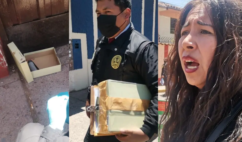 Municiones dejadas cerca a vivienda de candidata. Foto: Jaque Mate y Tv mundo