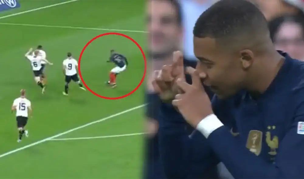 Gran gol de Francia. Foto: composición LR/ESPN