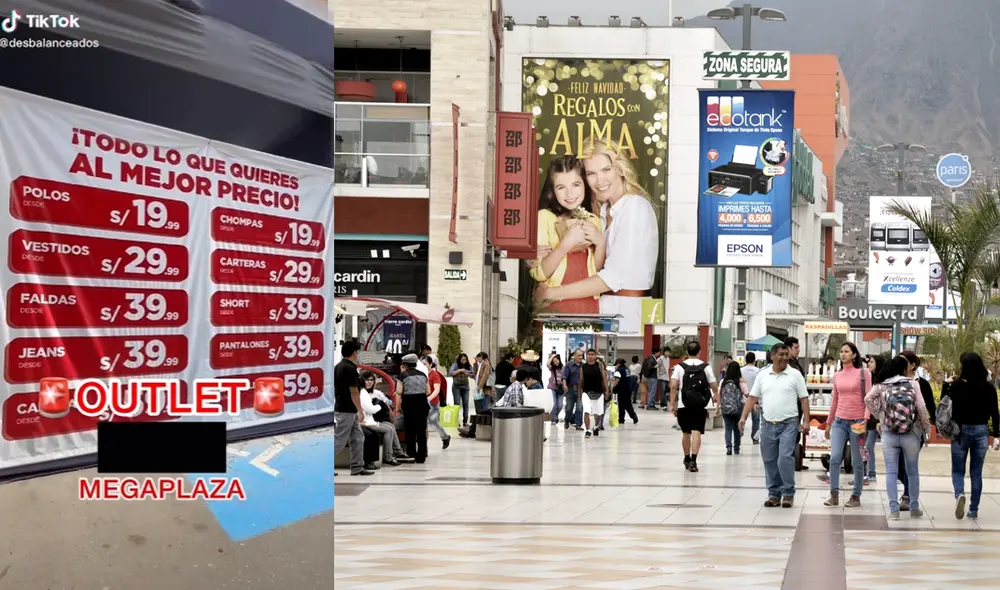 Día del Shopping trae ofertas y descuentos de hasta 60%. Descubre dónde conseguir prendas a bajos precios. Foto: Composición La República/El Popular/TikTok