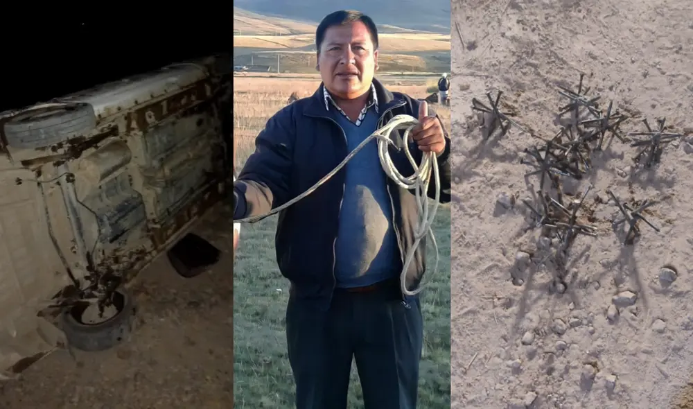 Denuncian atentado contra candidato en Espinar. Foto: Base Somos Perú Coporaque Denuncian atentado contra candidato en Espinar. Foto: Base Somos Perú Coporaque