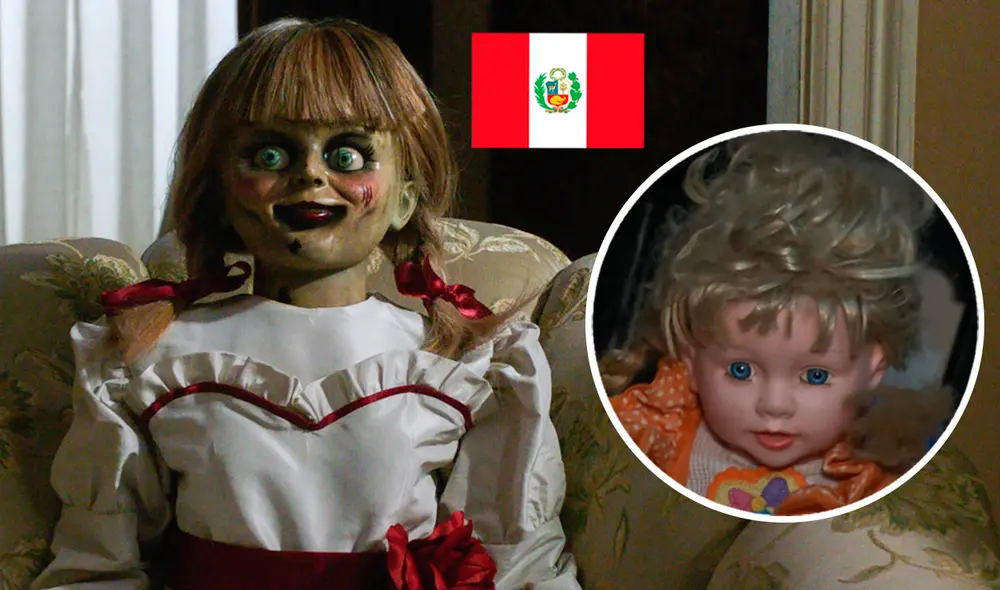 La muñeca Sarita recibió el título de 'Annabelle' peruana por extraños sucesos de una familia en el Callao. Foto: composición La República/Warner Bros/captura ATV La muñeca Sarita recibió el título de 'Annabelle' peruana por extraños sucesos de una familia en el Callao. Foto: composición La República/Warner Bros/captura ATV