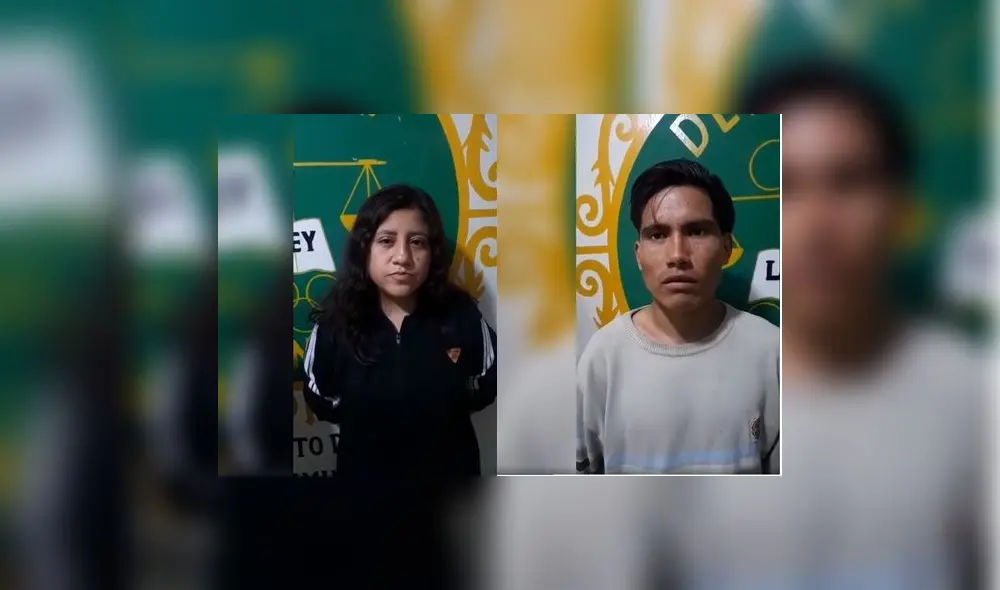 Yahaira Figueroa y Delmer Leyva fueron llevados al Depincri. Foto: captura Ribereña Guadalupe