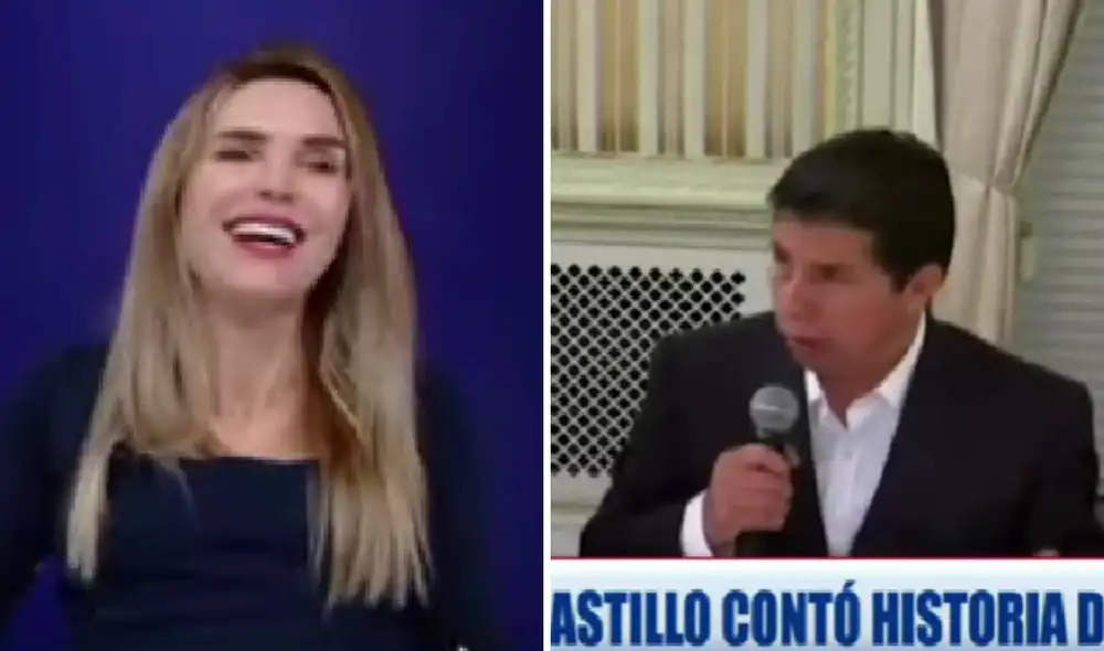 Juliana Oxenford recordó la historia del 'pollo' que contó anteriormente el presidente. Foto: captura de ATV Juliana Oxenford recordó la historia del 'pollo' que contó anteriormente el presidente. Foto: captura de ATV