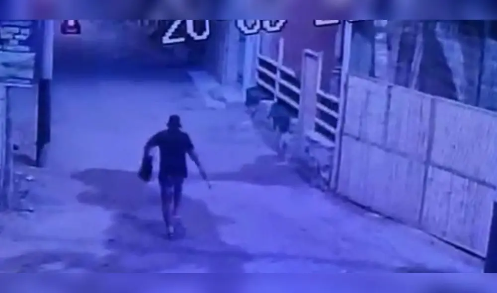 La PNP se encuentra tras los pasos del sicario. Foto: PNP La PNP se encuentra tras los pasos del sicario. Foto: PNP