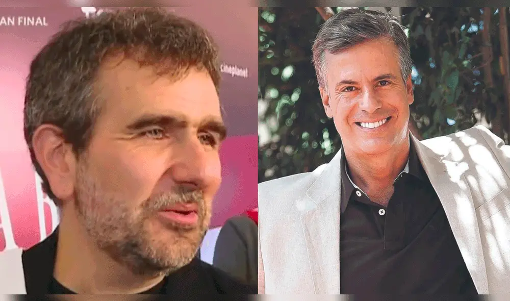 Giovanni Ciccia actúa en una película con Diego Bertie. Foto: composición LR/América TV/difusión