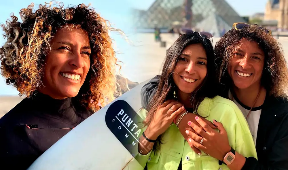 Surfista peruana Analí Gómez se comprometió con su novia. Foto: Analí Gómez/Instagram