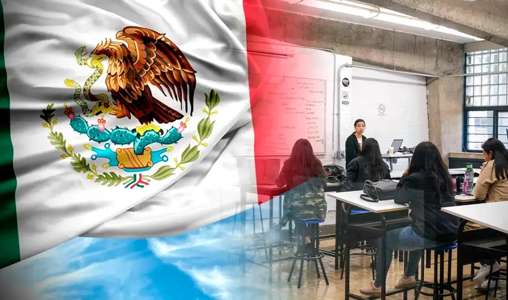 La universidad mexicana De La Salle emitió un comunicado que informaba la sanción para los estudiantes franceses. Foto: Gerson Cardoso/ Composición LR