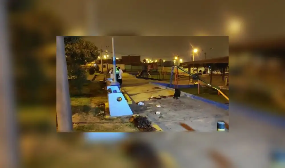 Delincuentes no le importó el dolor de los familiares ni la presencia de niños. Foto RPP