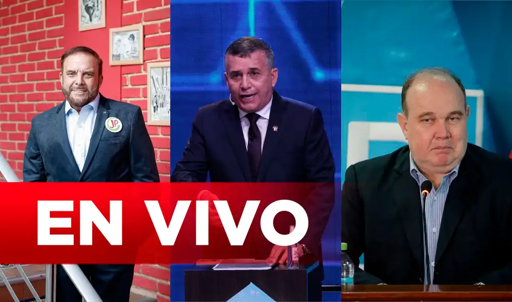 Sigue el minuto a minuto las incidencias del debate electoral. Foto: composición de Gerson Cardoso/ La República/Antonio Melgarejo/LR Sigue el minuto a minuto las incidencias del debate electoral. Foto: composición de Gerson Cardoso/ La República/Antonio Melgarejo/LR