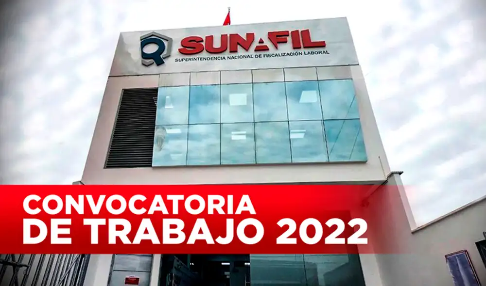 Convocatorias Sunafil 2022: buscan profesionales para 61 plazas disponibles. Foto: composición de Gerson Cardoso/La República Convocatorias Sunafil 2022: buscan profesionales para 61 plazas disponibles. Foto: composición de Gerson Cardoso/La República