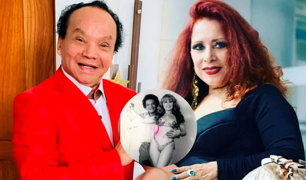 Melcochita y Monique Pardo salieron juntos por un tiempo. Foto: composición/archivo/GLR/El Comercio