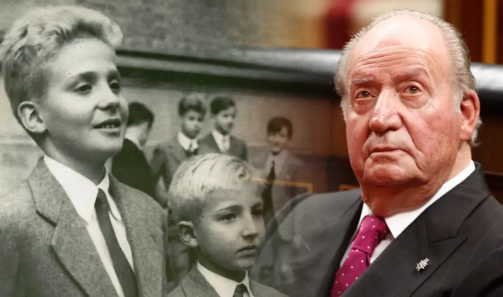 Juan Carlos I reinó en España de 1975 a 2014. Composición: La República