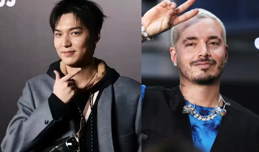 Famosos Lee Min Ho y J Balvin estuvieron en la primera fila de los espectadores del desfile de Boss. Foto: composición LR/Instagram
