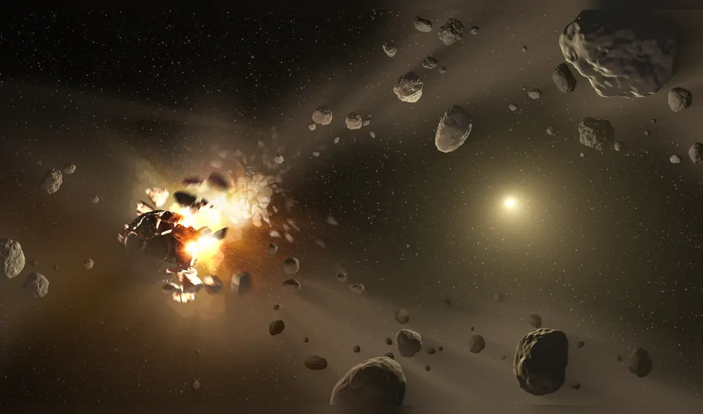 La nave DART (Double Asteroid Redirection Test), lanzada al espacio el pasado 24 de noviembre de 2021, impactará el asteroide Dimorphos con el objetivo de cambiar su órbita. Foto: NASA