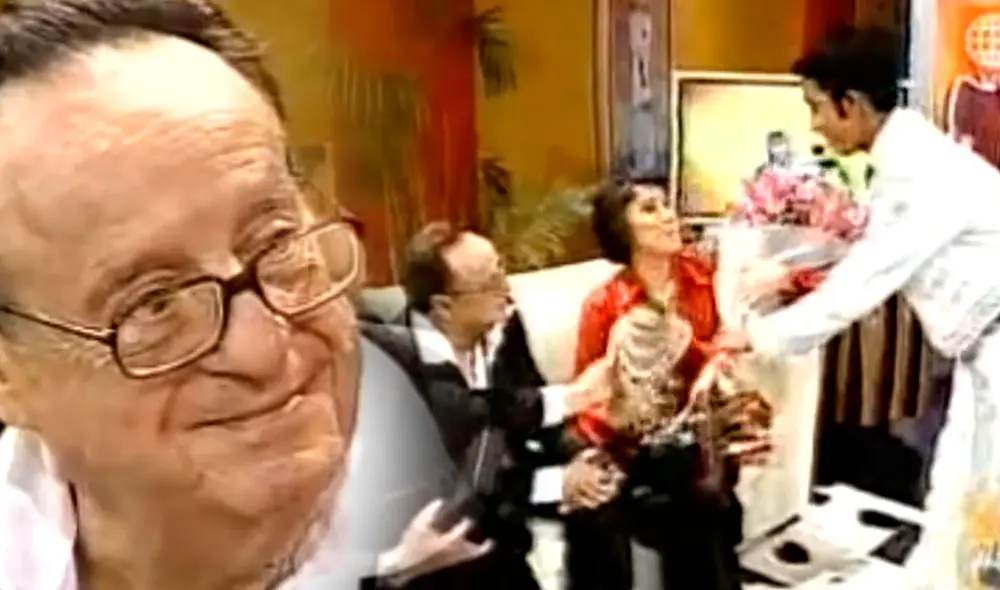 Roberto Gómez Bolaños quedó maravillado con la presentación de Kevin Alberca. Foto: composición Fabrizio Oviedo/GLR/América TV