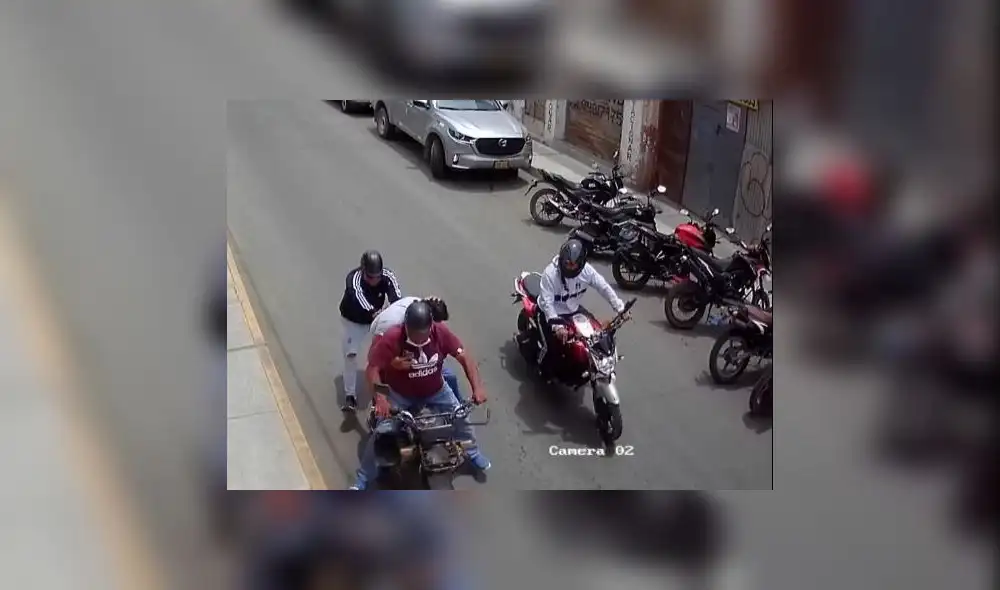 La PNP trabaja para identificar a los asaltantes. Foto: PNP La PNP trabaja para identificar a los asaltantes. Foto: PNP