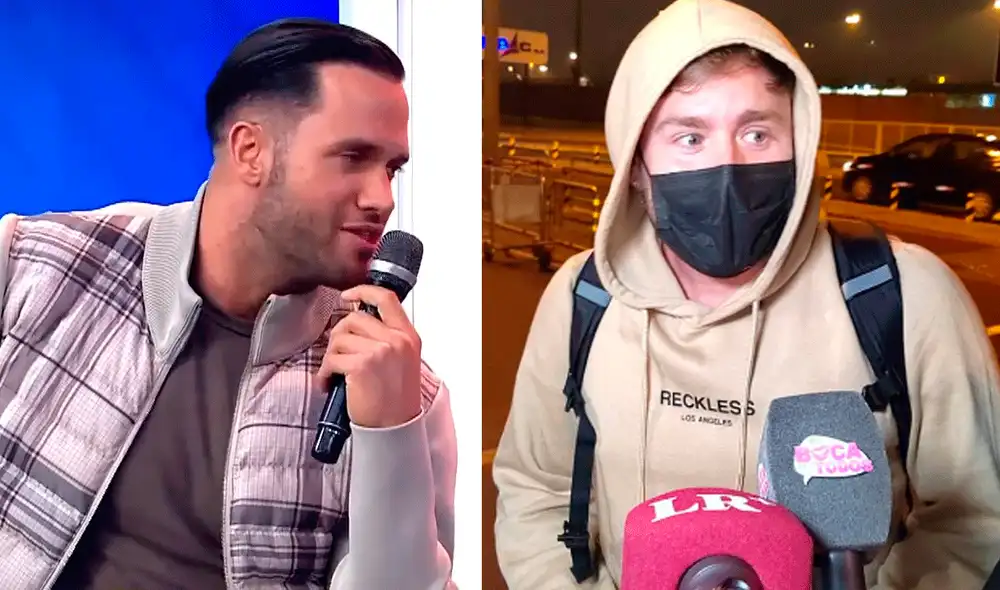 Fabio Agostini no quiso opinar sobre Pancho Rodríguez. Foto: composición LR/América TV/Omar Coca/URPI-LR