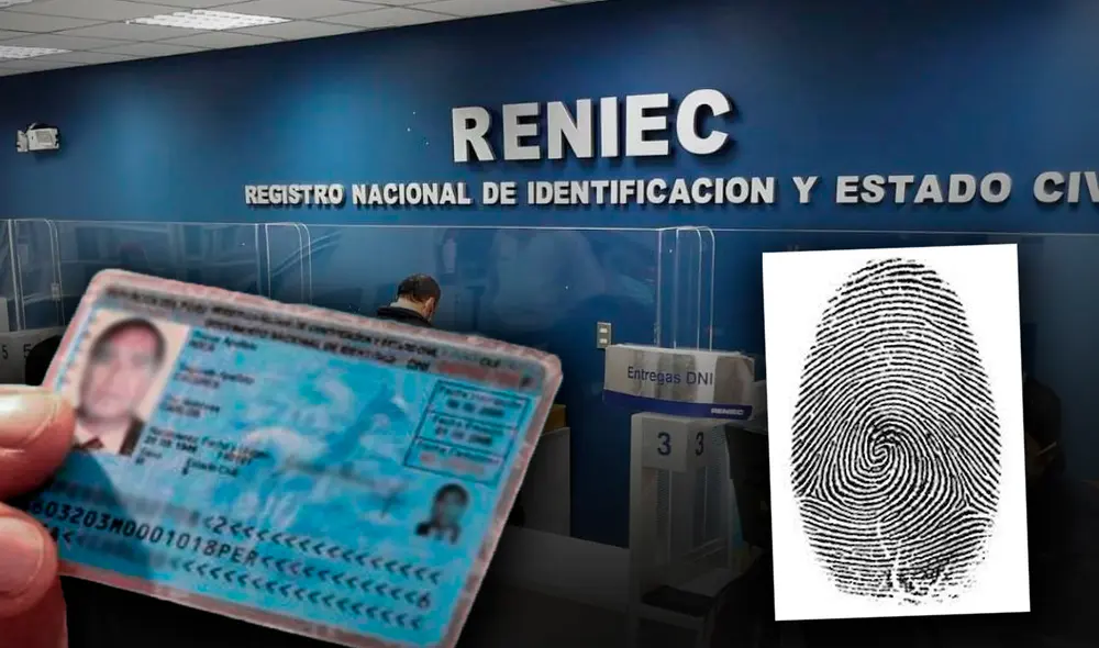 La dificultad en el reconocimiento de huellas dactilares puede ser un problema común, según el Reniec.