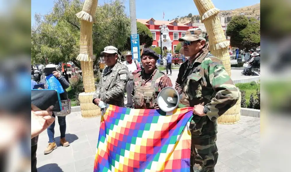 Seguidores esperan a Antauro Humala en Puno. Foto: La República Seguidores esperan a Antauro Humala en Puno. Foto: La República