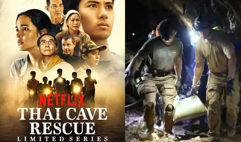 Historia de los chicos atrapados en la cueva de Tailandia es contada en esta serie de 6 capítulos. Foto: Netflix Historia de los chicos atrapados en la cueva de Tailandia es contada en esta serie de 6 capítulos. Foto: Netflix