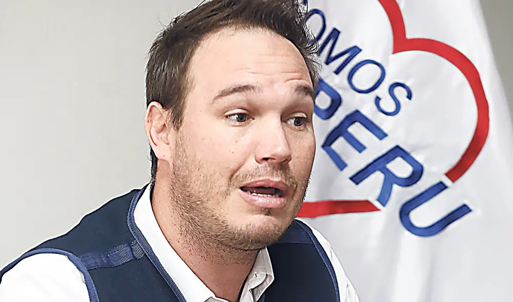 Versión. Forsyth dice que no tiene detrás de sus finanzas “a la familia Luna” ni “a los trenes”. Foto: Marco Cotrina/La República