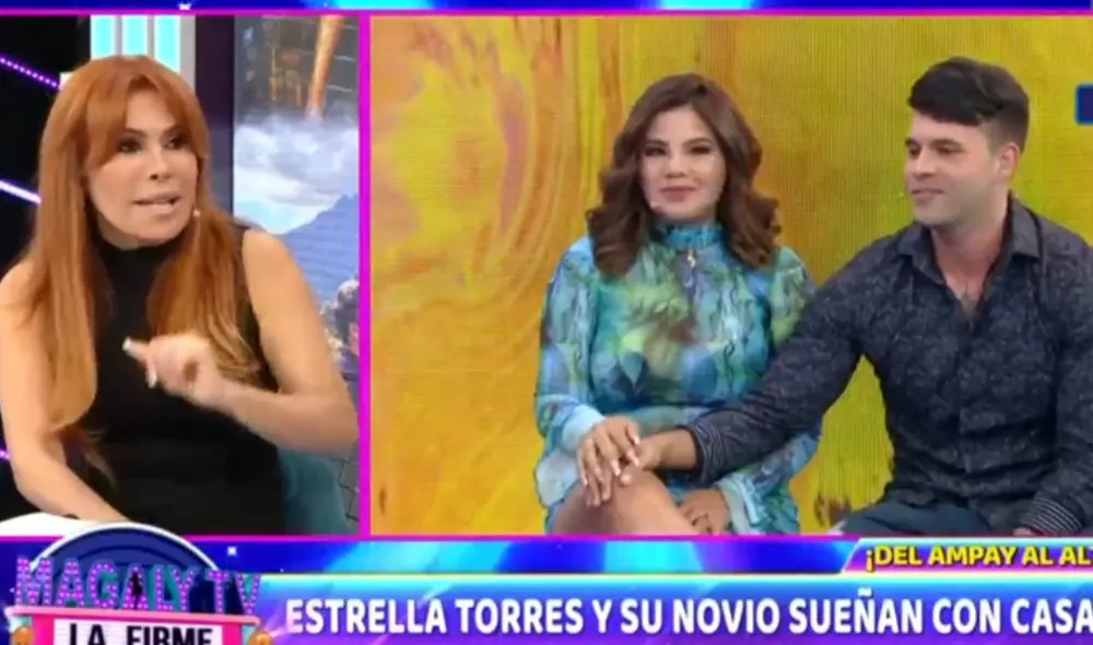 Magaly Medina criticó al novio de Estrella Torres. Foto: captura de ATV