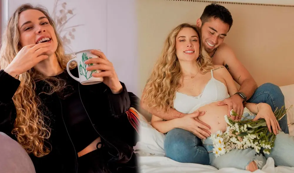 Ale Venturo luce su pancita junto a Rodrigo Cuba. Foto: composición LR/ @AleVenturo/ Instagram