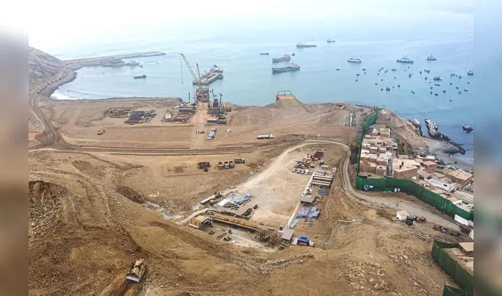 "Todo nuestro comercio exterior con el Asia-Pacífico podría concentrarse en el mega complejo portuario de Chanchay", dicen empresarios chilenos. Foto: Andina
