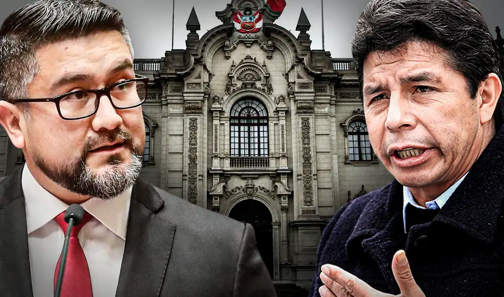 Pedro Castillo sigue reuniéndose con Geiner Alvarado en Palacio de Gobierno. Foto: composición de Jazmín Ceras/La República/Presidencia/Congreso